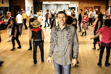 Line Dancing at The Longyard with Chris Watson