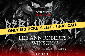 BERLIN RAVE (SYDNEY) ft LEE ANN ROBERTS (SA) & WINSON (NL)