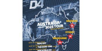 The D4 Australian Tour with Tape/Off & Guests