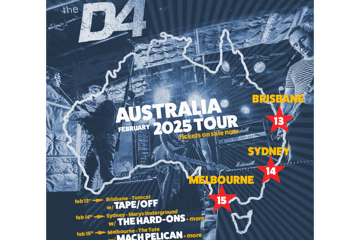 The D4 Australian Tour with Tape/Off & Guests