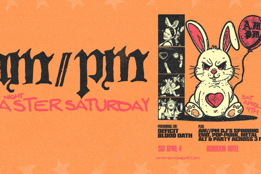am//pm emo night // sydney easter saturday