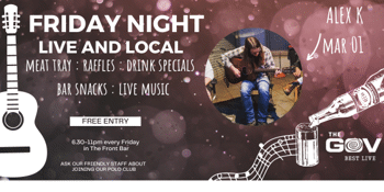 Friday Night Live & Local with Alex K