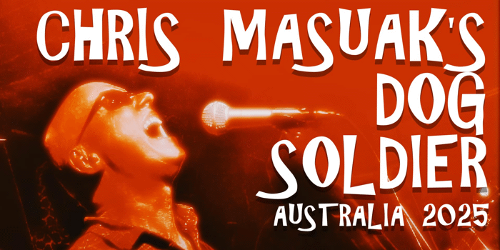 Chis Masuak's Dog Soldier (ex-Radio Birdman) in Woy Woy