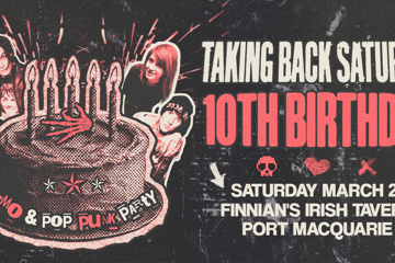 Taking Back Saturday 10th Bday - Port Macquarie