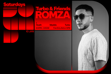 SOUND MUSIC BAR | Turbo & Friends pres. Romza