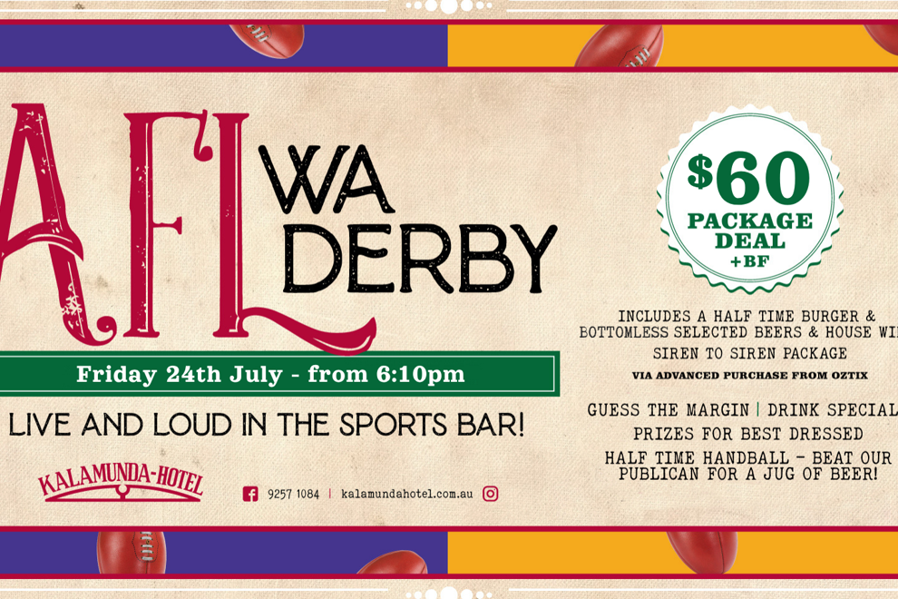 WA AFL Derby