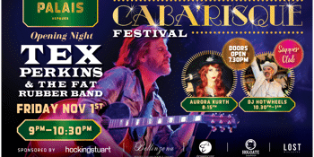 TEX PERKINS & THE FAT RUBBER BAND (A Caba'risque festival event)