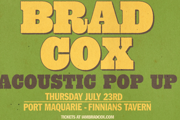 Brad Cox - Acoustic Pop Up