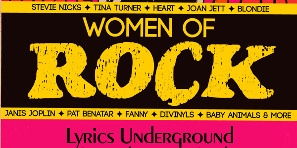 Women Of Rock live at Lyric's Underground in Maylands on May 02, 2026 - Concert poster