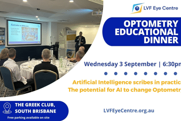 2025 Optometry Educational Dinner (September)