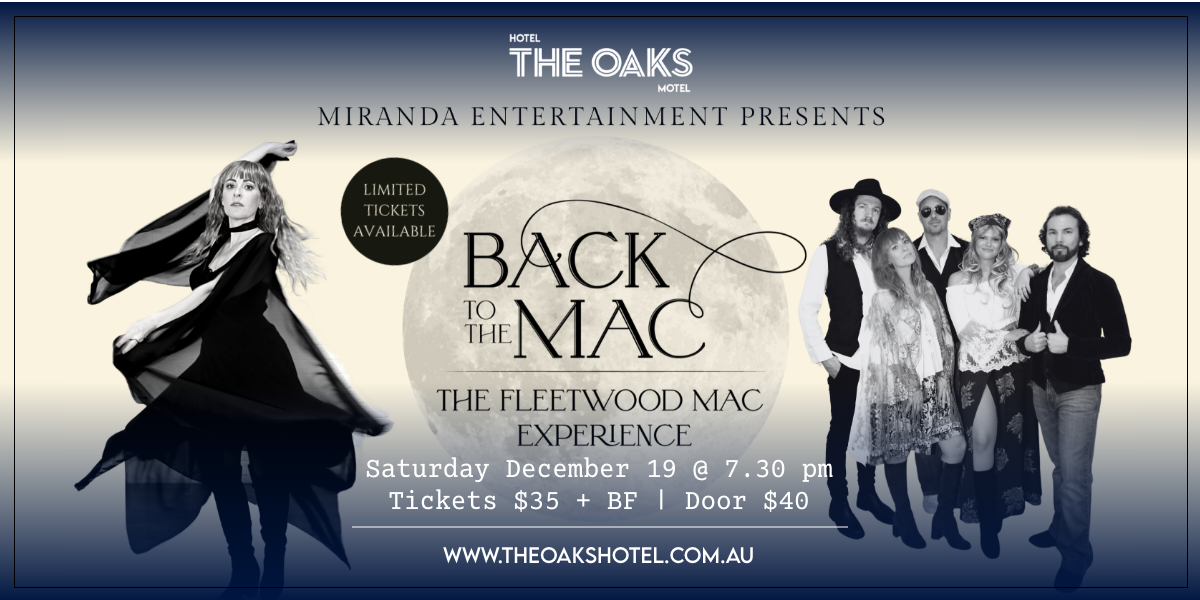 Back To The Mac - The Fleetwood Mac Experience