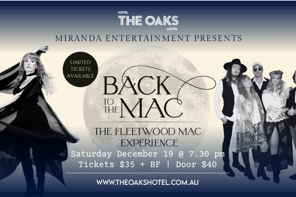 BACK TO THE MAC THE FLEETWOOD MAC EXPERIENCE