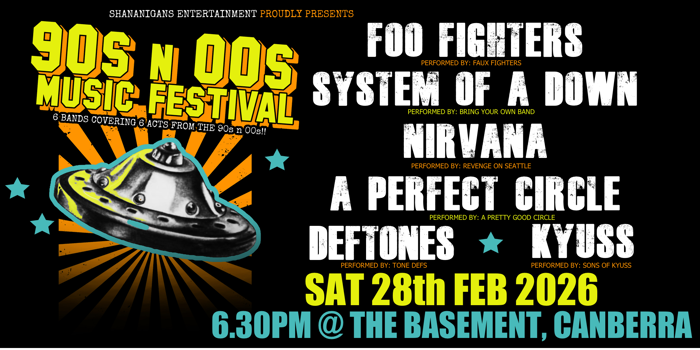 90s n 00s MUSIC FESTIVAL - FEB 2026
