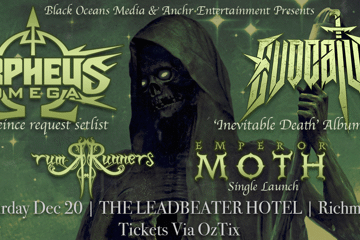 Orpheus Omega (By Audience Request) + Evocatus (NSW - 'Inevitable Death' Album Launch) w/ Guests