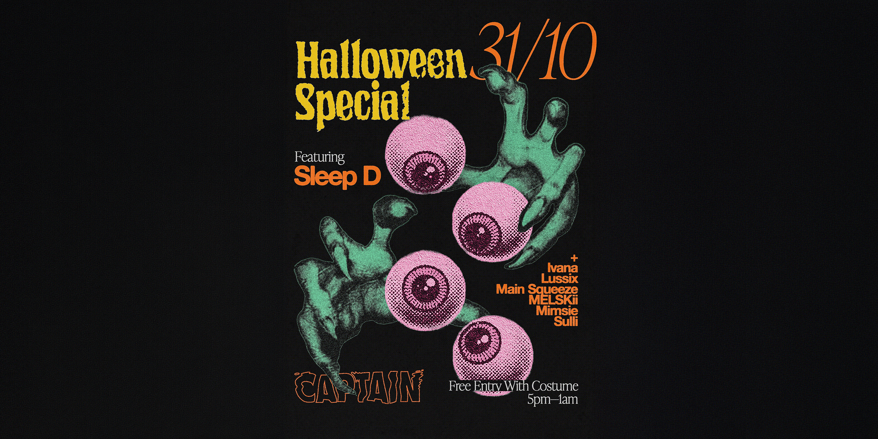 Captain Presents Halloween ft. Sleep D