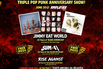 TRIPLE POP PUNK ALBUM ANNIVERSARY TRIBUTE -  Jimmy Eat World, Sum 41, Rise Against Tributes | Amplifier Bar, Perth City