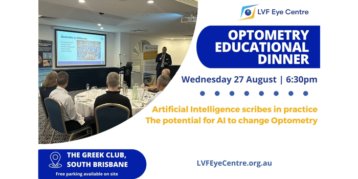 2025 Optometry Educational Dinner (August)