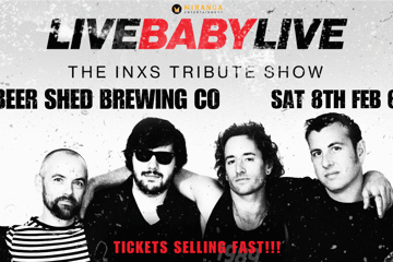 THE BEER SHED CAMPBELLTOWN | LIVE BABY LIVE THE INXS TRIBUTE SHOW