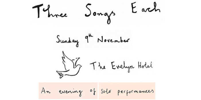 Three Songs Each