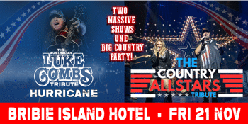 HURRICANE: THE AUSTRALIAN LUKE COMBS TRIBUTE & THE COUNTRY ALL-STARS
