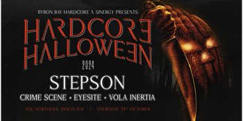 HARDCORE HALLOWEEN 2024 ft. STEPSON, CRIME SCENE, EYESITE & VOLA INERTIA | BYRON BAY