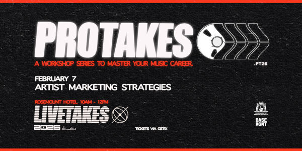 Pro Takes 01 - Artist Marketing Strategies poster