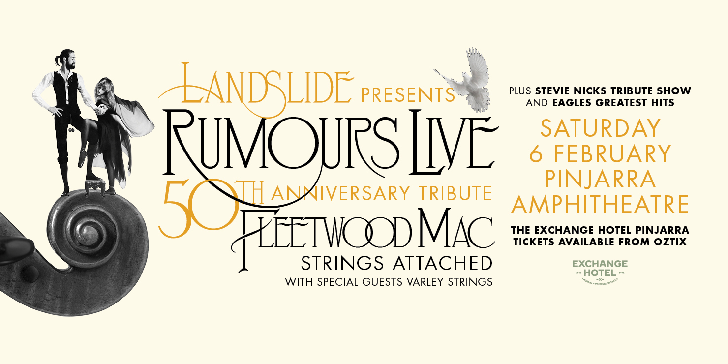LANDSLIDE - Fleetwood Mac Strings Attached  and Stevie Nicks Tribute Show