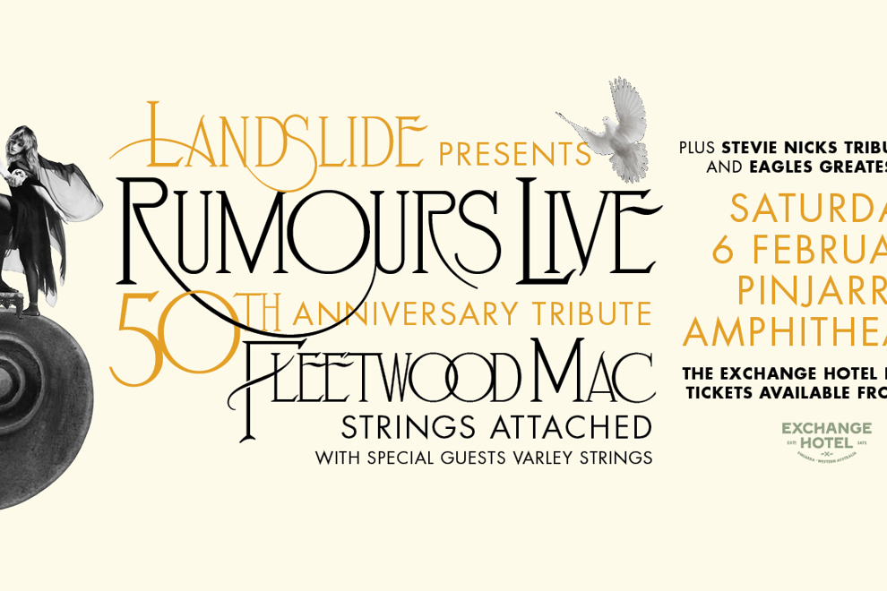 LANDSLIDE - Fleetwood Mac Strings Attached and Stevie Nicks Tribute Show