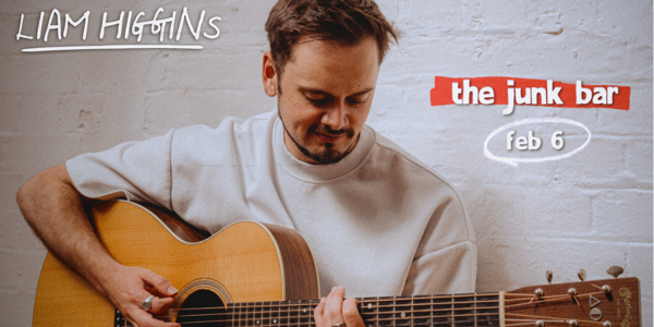 Liam Higgins - Live at The Junk Bar poster