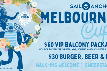 Melbourne Cup Balcony VIP Package