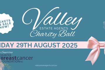 Valley Estate Agents Charity Ball - Proudly Supporting the Hunter Breast Cancer Foundation