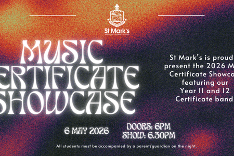 St Mark's Music Certificate Showcase