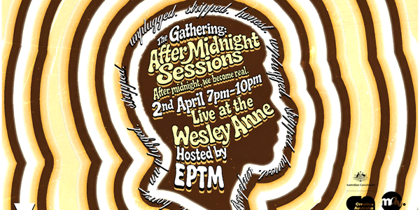 The Gathering: After Midnight Sessions live at Wesley Anne in Northcote on April 02, 2026 - Concert poster