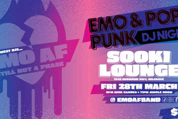 EMO AF - EMO & POP PUNK DJ NIGHT