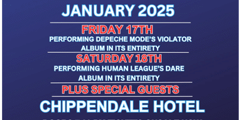 Caligula Presents - Depeche Mode vs Human League - SATURDAY (Human League)