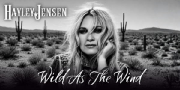 HAYLEY JENSEN - Wild As The Wind Tour live at Little Alberts - Concert poster