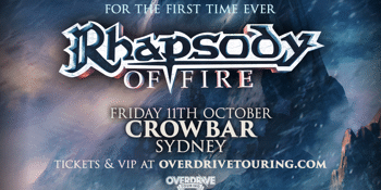 POSTPONED - Rhapsody of Fire Australian Tour (ITA)