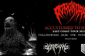 RORONOAH "Accustomed to Hurt" East Coast Tour - Collingwood w/ Serpentry and All Monsters are Human