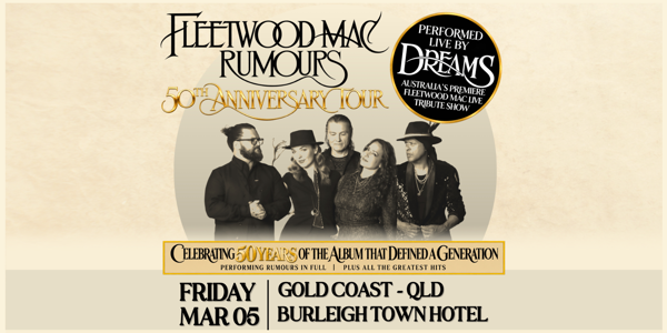 Dreams   Fleetwood Mac Tribute Show at Burleigh Town Hotel, West Burleigh