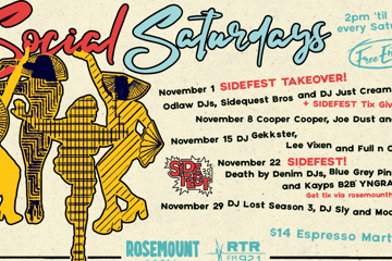 Rosemount Hotel X RTRFM Social Saturdays November