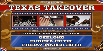 Texas Takeover (USA) Featuring: Telander + Louisianna Surf Department + Lukas Hayden