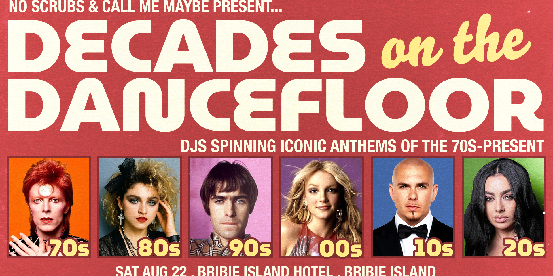 Decades on the Dancefloor - Bribie Island