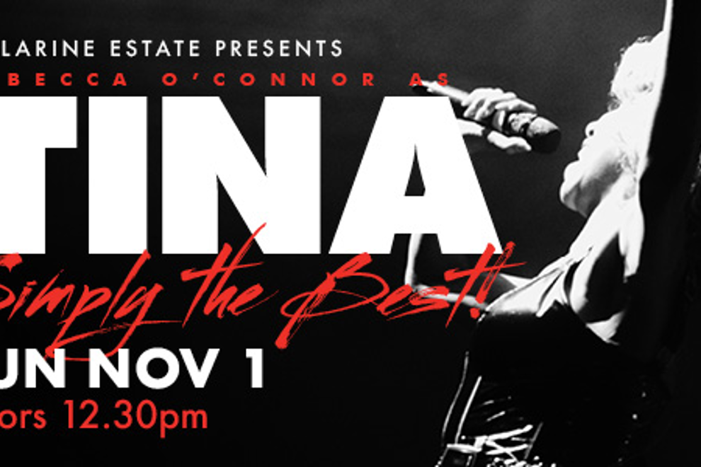 Rebecca O’Connor SIMPLY THE BEST as TINA TURNER