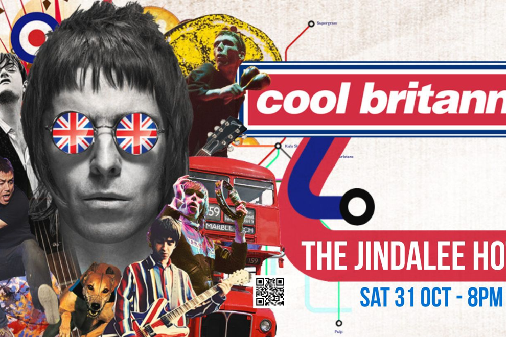 Cool Britannia LIVE in Jindalee