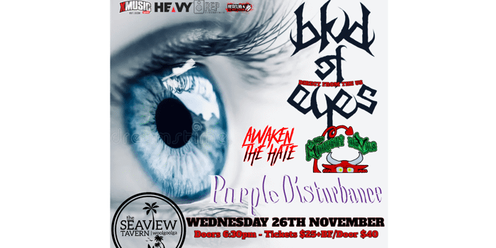 MIDNIGHT DEVILS + BLVD of EYES + Purple Disturbance + Awaken The Hate