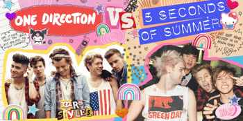 One Direction vs 5 Seconds of Summer - Perth