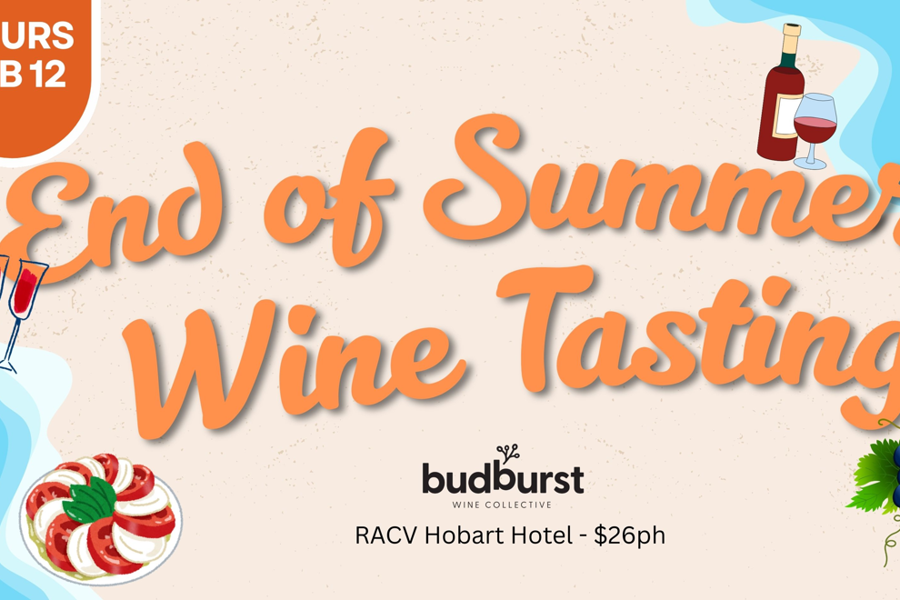 Budburst's End of Summer Tasting
