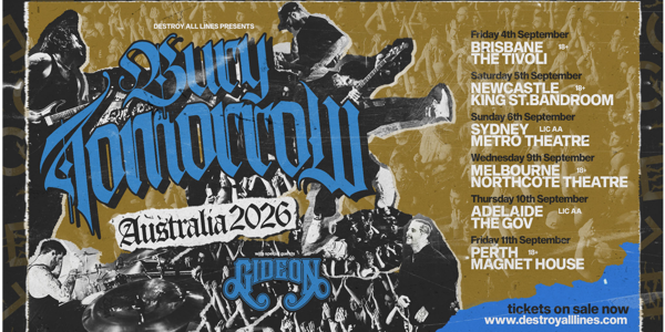 Bury Tomorrow (uk) Will You Haunt Me Australian Tour 2026 image