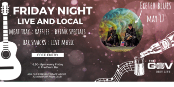Exeter Blues - Friday Night Live & Local