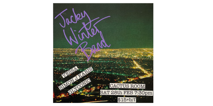 Jacky Winter Band at Cactus Room